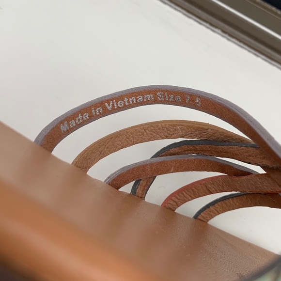 Madewell Tracie Snake-embossed Leather Slides - Picture 7 of 8